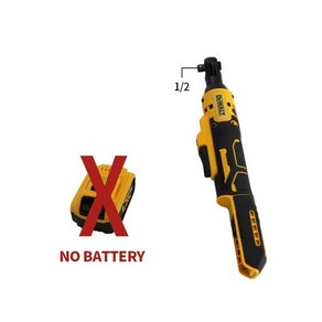 DEWALT DCF512 래칫 직각 렌치 가변 속도 브러시리스 파워 LED 조명 무선 20V 배터리 전동 공구