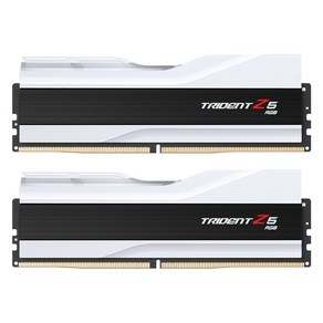 G.SKILL DDR5-6000 CL30 TRIDENT Z5 RGB 화이트 패키지 (64GB(32Gx2))