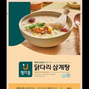 닭다리삼계탕 정다운 600G, 1개