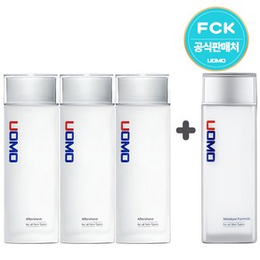 휠라 워모 스킨 3개+로션 1개 에프터 쉐이브 모이스처 포물라 최신상품, 4개, 150ml