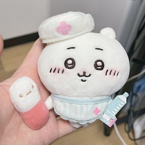 미니어처 일본 인형 제작 동물 장식 MINISO 시리즈 치이카와 간호사 의류 귀여운 하치웨어 애니메이션 우사기 창의적인 교체 장난감 여아용 재미있는 선물, [01] Chiikawa, 1개