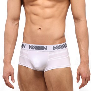 METROMALEWEAR [M2W] Asian Short Boxer Mesh White (2026-54)