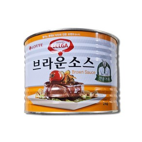 롯데 델가 브라운소스 2kg, 1개