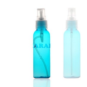 [비누나무]아쿠아블루 60ml 에센스 용기 화장품케이스 공병 소분 여행용천연비누만들기재료, 1개