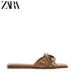 자라 ZARA 여성 캐주얼 슬링백 여름 샌들 뮬블로퍼 2626910