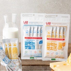 [건국우유] 짜먹는 펫밀크/펫치즈 파우치 (12g x 5개입), 펫치즈 파우치 (12g * 5개입), 5개, 60g