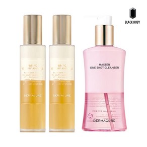 더마큐어 퍼펙트 크리미 앰플 120ml x2 + 마스터 원샷 클렌저 시즌2 200ml, 1개