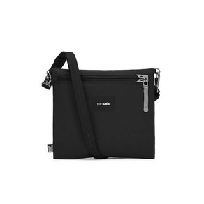 팩세이프 GO Cossbody Pouch Jet Black 크로스바디 파우치 도난방지 크로스백