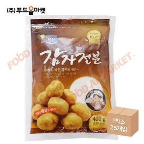 푸드올마켓_ 청은 감자전분 (국산100%) 400g-소용량, 400g, 25개