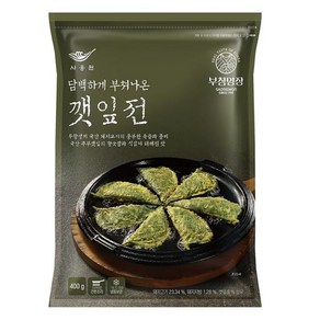 [KT알파쇼핑]사옹원 깻잎전 400g x 4개입