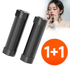 BOACE 휴대용 충전식 손난로 보조배터리 10000mAh 겸용 USB 전자 핫팩, 블랙