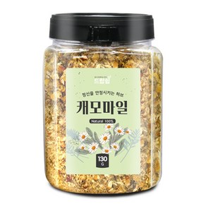 캐모마일(이집트) 130g(플라스틱통) chamomile 허브차 허브티 잎차 건강 차, 1개입, 1개, 130g