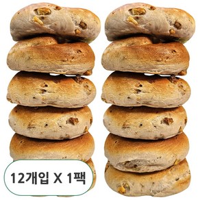 당일생산 DALDA 호두 베이글 12개입 수제베이글, 1개, 1.32kg