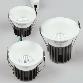 LED 다운라이트 에코 테리 3인치 COB 10W 집중형 KS, 1개, 에코테리3인치_주광색(하얀빛)