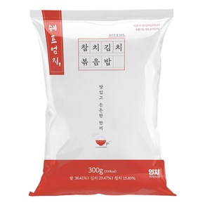 엄지 참치김치 볶음밥, 25개, 300g