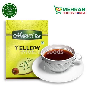 MARVEL Tea Yellow Extra Long Leaves Black Tea 500g 옐로우 카멜리아 잎 홍차