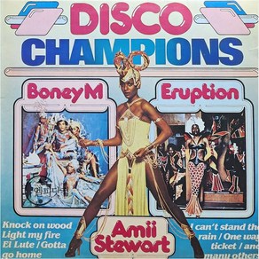 Disco Champions 엘피음반 상태(쟈켓/음반) NM/NM