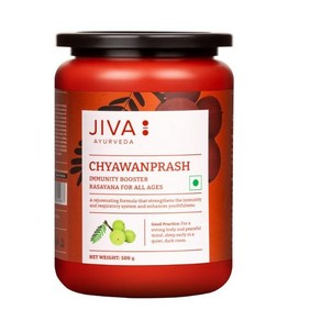 Jiva Chyawanpash - 500gm (Pack of 1)  Shastiya Fomulation  40+ Pue And Fesh Hebs Used  Boos, 1개, 500ml