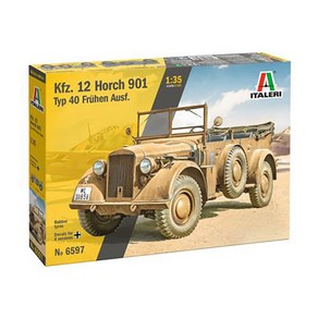 이타레리 프라모델밀리터리 [IT6597S] ITALERI 1:35 KFZ. 12 HORCH 901 TYP 40 FRUHE AUSF., 1개