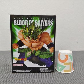 일본내수정품 반프레스토 드래곤볼 BLOOD OF SAIYANS SPECIAL 17탄 초사이어인 브로리 피규어, 1개