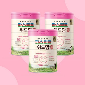 파스퇴르 위드맘 산양 제왕 3단계 3캔, 750g, 3개