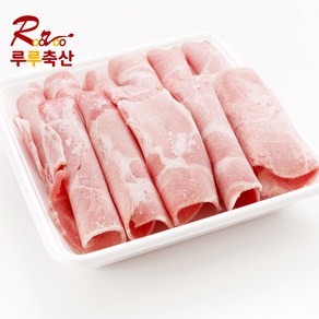 [루루축산] 돈목살 대패구이용 500g+500g 칠레산, 1set, 2개