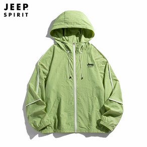 JEEP SPIRIT 지프 남성용 빅사이즈 여름 자외선차단 경량 후드 바람막이 점퍼 JP6363+사은품