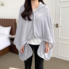 송강 무릎 담요 극세사 밍크 캠핑 입는 블랭킷 양털 겨울 망토 쇼파
