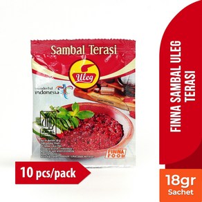울렉 삼발 뜨라시 핫소스 18g (Sambal Teasi), 1세트, 180g