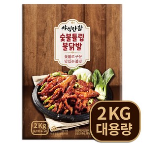 야식만참 숯불튤립불닭발 2Kg, 1개