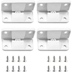 쿨러 교체 경첩 Coleman 쿨러용 플라스틱 4개의 나사가 있는 소형 냉장고 뚜껑 냉동고 커버 수리 부품 교체용