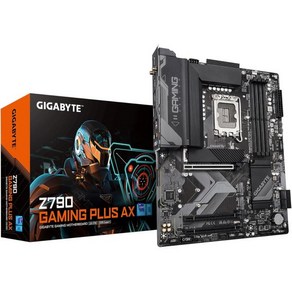 기가바이트 Z890M 게이밍 X 울트라 코어시리즈 2 LGA 1851 mATX DDR5 3X M.2 PCIe 5.0 전면 USB 타입C 2.5GbE LAN EZLatch, Z790 GAMING PLUS AX, 1개