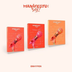 [CD] ENHYPEN - MANIFESTO : DAY 1 (Random) : *[종료] YES24 특전 스티커형 포토카드 종료