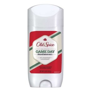 올드 스파이스 Old Spice 하이 엔듀런스 안티 Pespiant/데오드란트 Invisible 솔리드 게임 데이 3 oz., 1개