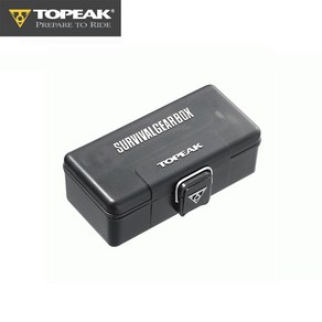 TOPEAK 토픽 공구 Suvival Gea Box (NEW) 서바이벌 기어 박스 휴대용 공구 세트 자전거 정비 용품 투어 용품, 1개