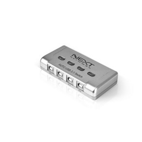 NEXT-3504PST USB 공유기 1:4 USB 2.0 자동선택기, 1개