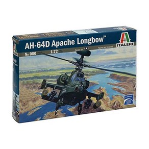 이타레리 프라모델비행기 [IT0080S] ITALERI 1:72 AH-64 D APACHE LONGBOW, 1개