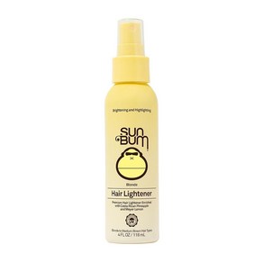 Sun Bum Blonde Fomula Hai Lightene 118ml(4온스) 스프레이 병 1개 헤어 하이라이트 파라벤 프리 PABA 글루텐 노란색(8041045) 허니, 118ml