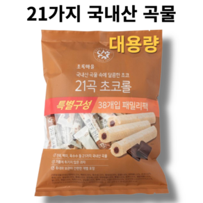 초록마을 21곡 초코롤, 1개, 380g