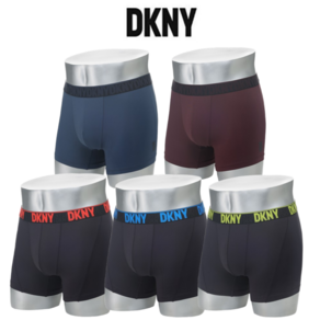 [DKNY] (5종세트) 남성 모던시크 흡한속건 드로즈