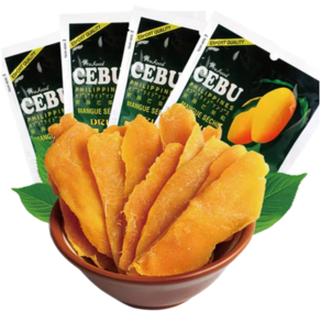 필리핀산 건망고 건과일 세브 CEBU건망고, 100g, 20개