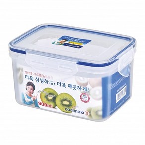 쿨맥시2 밀폐용기 직사각15호 900ml 깊음, 1개, 본상품선택