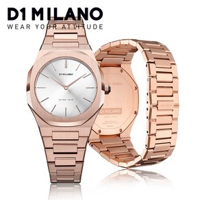 백화점AS 디원밀라노 UTBL09 울트라씬 34mm 로즈골드 여자 메탈시계 D1 MILANO 우림FMG정품