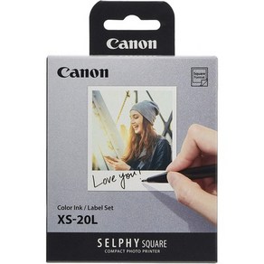 일본직발송 3. 캐논 CANON SELPHY SQUARE QX10 용 컬러 잉크 라벨 세트 XS-20L B084QVB1KD