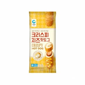 청정원 크리스피 치즈 핫도그 375g, 1개