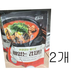 맘으로 뼈없는 감자탕, 2개, 500g