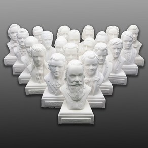 작곡가 석고상[Compose Statuette] 5인치(약 13cm), 하이든(Haydn)