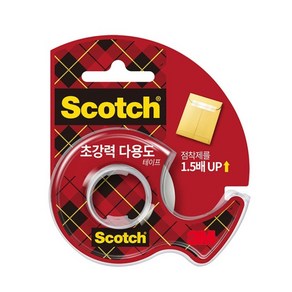 3M 스카치 초강력 다용도 테이프 디스펜서 SH1825D(18mmx25m), 단품, 단품