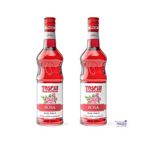 토스키 로즈 시럽 1000ml x 2개 TOSCHI 장미