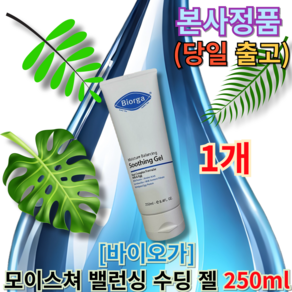 [[수분진정분야TOP of BEST]] i 바이오가 모이스쳐 밸런싱 수딩젤 i Bio-Gasuding Gel Bio-Gas Balancing Bio-Gas Moistue, 1개, 250ml